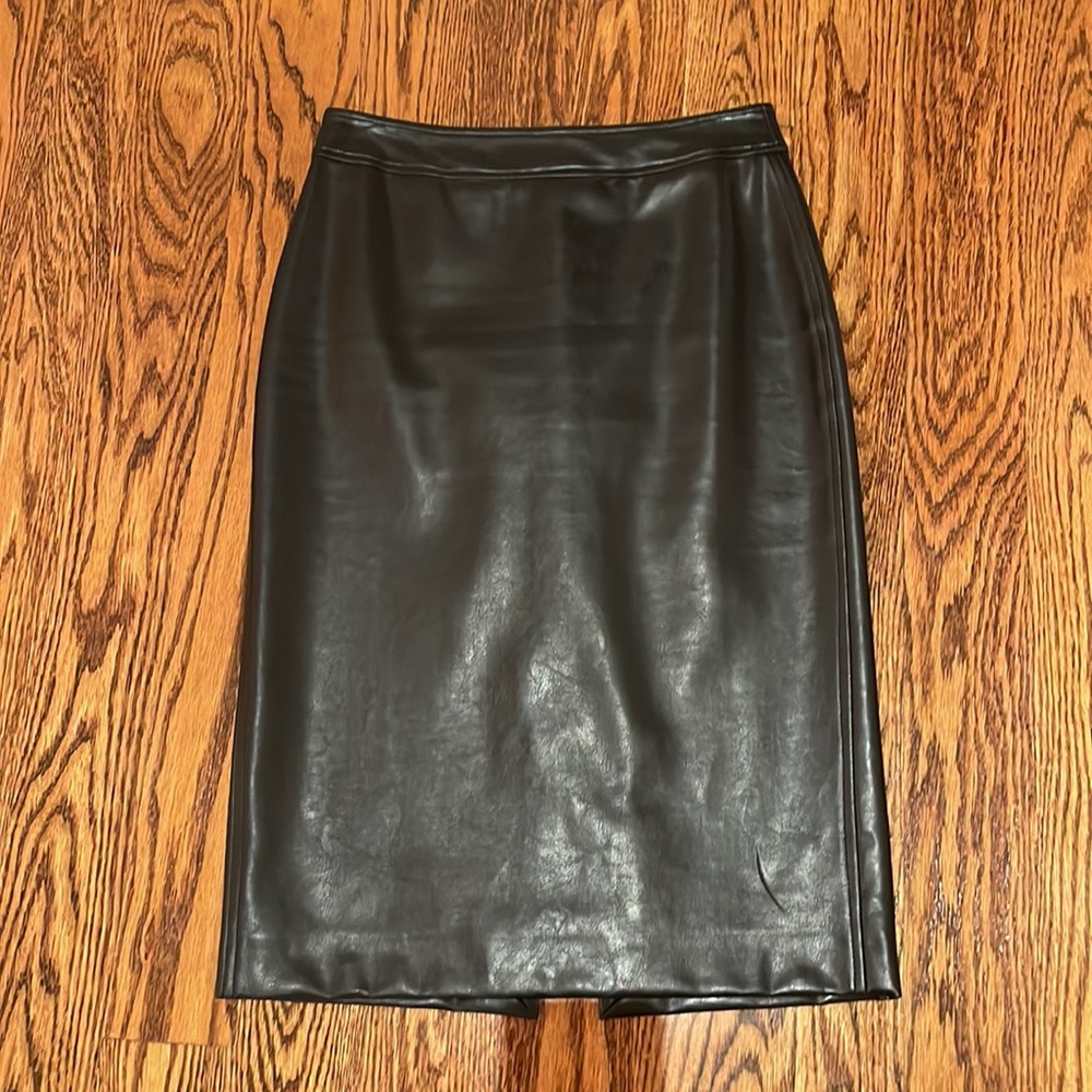 Zara Faux Leather Skirt